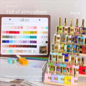 Mới Phổ Biến 60-Màu Vàng Gel Đánh Bóng Bộ Sưu Tập Thiết Lập 15Ml Nail Nguồn Cung Cấp Với Top Cơ Sở Coat Đối Với Pháp Phong Cách LED Đèn Nguồn - Product Image 3