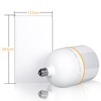 Ampoules LED de photographie bicolores 3 modes 3200K-5600K avec base E27, 135W, alimentées en courant alternatif, éclairage vidéo de studio