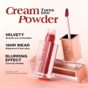 Bóng Không Thấm Nước Lip Vegan Velvety Mềm Matte Lỏng Son Môi Tên Thương Hiệu Trang Điểm Kem Che Khuyết Điểm - Product Image 2