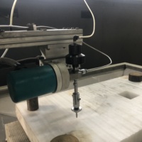 Cabezal de Corte Dinámico para Máquina de Corte por Chorro de Agua, Fabricación de Piezas para Chorro de Agua, Eje AB Pequeño, 5 Ejes, 30, 1 Pieza, Controlador CNC 1000 YH
