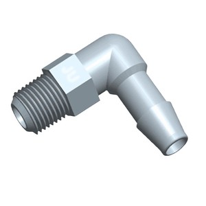 ข้อต่อเกลียวพลาสติก PP คุณภาพสูง ขนาด 1/8NPT-1/4NPT สำหรับขายส่ง  ข้อต่อเกลียวยางนิ่มสำหรับน้ำและแก๊ส เกลียวภายนอก - Product Image 5