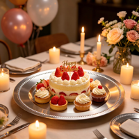Assiette de service en métal avec motif de sapin de Noël, décoration de table pour la maison, les hôtels, les mariages, forme ronde, assiette de service pour aliments
