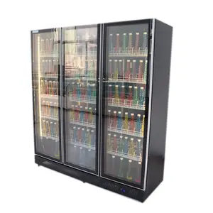 SPM 최고의 단일 문 상업 유리 디스플레이 쇼케이스 음료 쿨러 직립 냉장고 판매