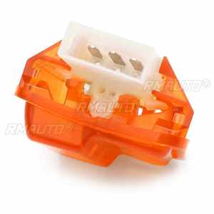 4 couleurs, 5 pièces pour interrupteurs GY6 50cc 125cc 150cc, bouton unique pour phare, klaxon, variateur et clignotant de scooter et cyclomoteur - Product Image 5