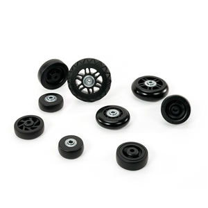 सार्वभौमिक 20-28 इंच सूटकेस पहियों के कैस्टर सामान मूट ट्रॉली केस पुली व्हील रिप्लेसमेंट बैग - Product Image 3