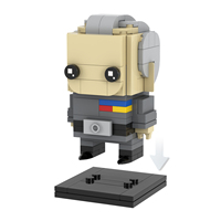 Set de Bloques de Construcción de Personajes de la Guerra Espacial, Kits de Bricolaje, Ladrillos MOC, Juguetes para Niños, Regalo, MOC2393