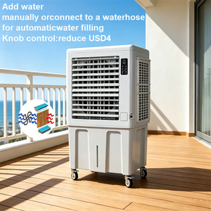 Portable Indoor Air Conditioner 120L Water Evaporative Air <b>Cooler</b> Standing Air Conditioner for Home Office and Shop - Product Image 3