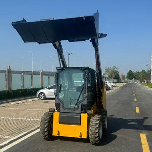 0.4m3 बाल्टी मिनी स्किड स्टीड उच्च हाइड्रोलिक zm स्किड स्टीड लोडर 890 किलोग्राम स्किड स्टीड लोडर - Product Image 6