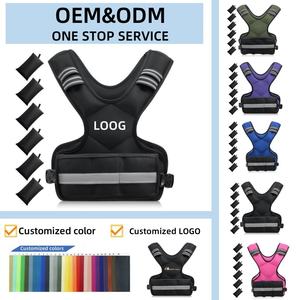 سترة أوزان قابلة للتعديل 4-32 رطل صديقة للبيئة متينة خفيفة الوزن لليوغا والبيلاتس والتمارين القلبية وتقوية العضلات للرجال والنساء في المنزل - Product Image 2