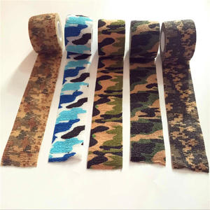 Camouflage Self Adhesive Elastic Bandage 5cm X 4.5m Medical Grade For Hands Wrists Knees <b>Ankle</b> <b>Support</b> Protection - Product Image 4
