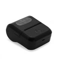 Imprimante thermique portable 58 mm sans fil Bluetooth pour téléphone portable, machine d'impression de reçus avec batterie
