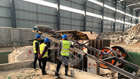 Concasseur à mâchoires portable PE 250x400 avec moteur AC et roulement, concasseur de pierres de petite taille haute capacité pour l'utilisation dans les carrières de quartz et la construction