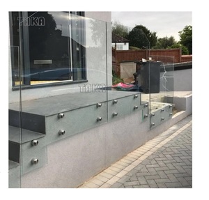 Thiết Kế Đơn Giản Dễ Dàng Cài Đặt Không Có Khung Standoff Kính Lan Can Cho Cầu Thang Hoặc Ban Công - Product Image 1