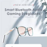 Lunettes audio intelligentes pour hommes, lunettes musicales intelligentes tendance, fabricant de lunettes intelligentes pour professionnels