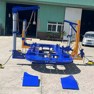 Máquina de Calibração e Endireitamento de Chassi para Reparo Automotivo de Colisões com Quatro Torres, Bancada de Trabalho em Aço Karjoys KJ-LT3000 5600x2200mm - Product Image 3