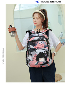Fashion Waterproof Big Set <b>Lunch</b> Box Pencil Case 3-in-1 Casual Travel School Laptop Bag <b>Backpack</b> - Product Image 2