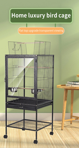 GSF <span class=keywords><strong>Cage</strong></span> à oiseaux pliable de grande taille bon marché <span class=keywords><strong>d</strong></span>'usine <span class=keywords><strong>Cage</strong></span> à oiseaux pliable de grande taille en fil métallique pour oiseaux de compagnie - Product Image 4