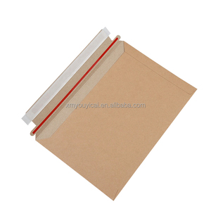 <span class=keywords><strong>Precio</strong></span> barato rígido A3 marrón Kraft <span class=keywords><strong>sobres</strong></span> de correo de mensajería de cartón con autosellado - Product Image 6