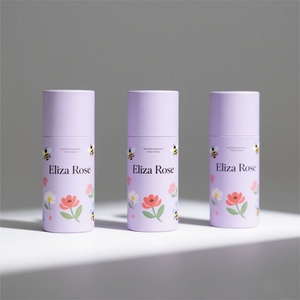 Custom Rigid Lipstick Gift <b>Box</b> Sponge Insert Embossed Logo Matt Lamination Recyclable Biodegradable Material Cosmetic Packaging - Product Image 3