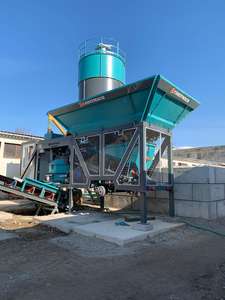 โรงงานผสมคอนกรีตเคลื่อนที่ขนาดเล็ก 30 ลูกบาศก์เมตรต่อชั่วโมง - Product Image 6