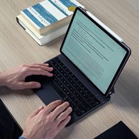 Nouveau clavier mécanique étanche avec rétroéclairage LED, étui pour iPad 11e génération (A16), clavier magique ultra-fin magnétique, coque intelligente