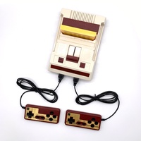 Console de jeu vidéo rétro miniature familiale rouge et blanche avec 500 jeux intégrés, prise en charge de plusieurs joueurs, manette filaire