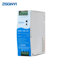Alimentation sur rail din 150w EDR-150W-24V, série de Rail Din NDR, alimentation à découpage SMPS, alimentation sur rail 48vdc pour l'industrie
