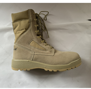 รองเท้าบูทคอมแบทหนังวัวสีน้ำตาลเขียว รุ่น TSB21-4 DMS  แบบหนังกลับ  สีคากี  แบบเดสเซิร์ท  แบบโคโยตี้ - Product Image 4