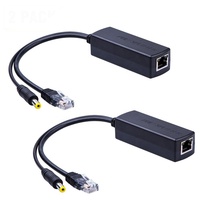 Fuente de alimentación de cámara IP sobre Ethernet DC12V 1A POE, extensor, divisor de inyector en ACCESORIOS DE cctv