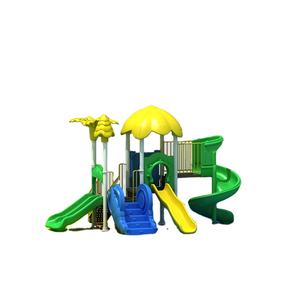 Terrain de jeux <span class=keywords><strong>maison</strong></span> extérieur attrayant, équipement <span class=keywords><strong>d</strong></span>'extérieur coulissant, balançoire en plastique - Product Image 4