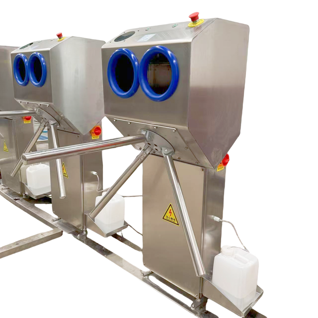 Smart Hand Washer Machine with Hand Sterilizer Hygiene Turnstile Barrier for Clean Room