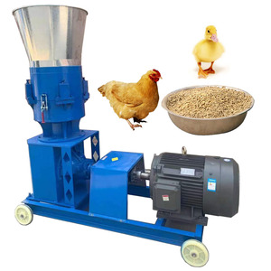 Máquina para hacer piensos de pellets de pollo, ganado y cerdo Máquina de procesamiento de piensos para aves de corral Maquinaria para hacer pellets de piensos - Product Image 2