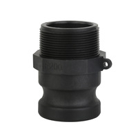 Adaptateur mâle 2 1/2 pouces, filetage femelle, PP ou acier inoxydable, type de raccord Camlock, raccord de type Camlock de 75 mm