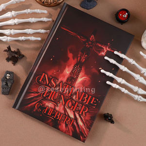 Custom Hardcover Novel <b>Book</b> Printing Service with Sprayed Edge Fancy Paper Hard Cover-<b>Book</b> Publishing Printing Services - Product Image 3