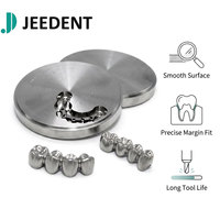 Disque en titane de 98 mm certifié CE, matériau dentaire de haute qualité pour usinage CAD/CAM, traitement manuel