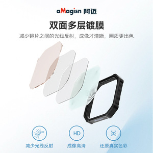 aMagisn Insta360 Ace Pro 2 Magnetic <b>ND</b> <b>Filter</b> 62mm For Light Reduction - Product Image 2