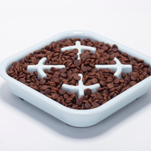 Premium Pet Bowl <b>Ceramic</b> Double Bowl with Anti Slip Rubber <b>Ring</b> Cat Dog Food Water Bowl Gift Wholesale - Product Image 4