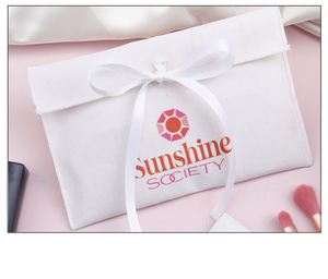 Enveloppes de luxe en velours super doux recyclables pour cadeaux de mariage, pochettes de rangement en suède pour cosmétiques et parfums - Product Image 5