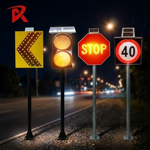 Señal <span class=keywords><strong>de</strong></span> Chevron direccional <span class=keywords><strong>de</strong></span> advertencia LED Solar Flecha <span class=keywords><strong>de</strong></span> tráfico - Product Image 1