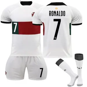 Venta al por mayor 2023 Camisetas de fútbol para hombres INTER 23 24 CR7 Camiseta de fútbol Portugal blanco rojo Jersey uniformes Ropa de fútbol