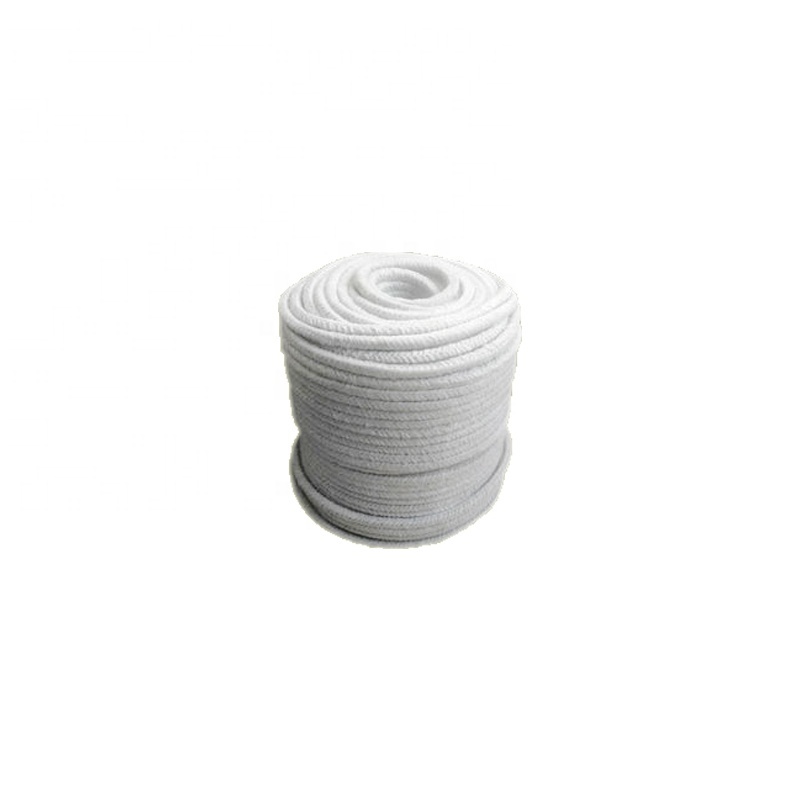 Junai 2300f 1/4 дюйма X 700 футов, уплотнение и прокладка, круглая оплетка, веревка из керамического волокна