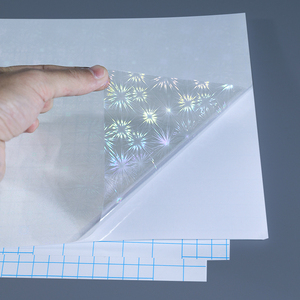 <span class=keywords><strong>Film</strong></span> de plastification à froid holographique transparent auto-adhésif de haute qualité en PVC, PE, PET de qualité alimentaire pour feux d'artifice A4 - Product Image 6