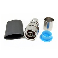 Factory Supply 50 Ohm N Type Male Plug Solderless for LMR500 LMR600 10DFB Cable Time s RF Coax Coaxial Cable Connectors
