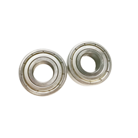 Roulements à billes de précision en acier inoxydable blindés en métal SS6000ZZ à SS6010ZZ pour fours industriels, restaurants, haute précision P0
