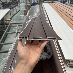 WPC แผงระบายผนังกันน้ำลายทางออกแบบภายในห้องนั่งเล่นห้องครัวความบันเทิงในครัวเรือนใช้ในอพาร์ทเม้น - Product Image 5