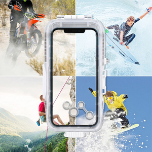 Funda impermeable IPX8 para teléfono móvil, 40 metros, natación subacuática, baño de mano, buceo, 12 Mini <span class=keywords><strong>iPhone</strong></span> <span class=keywords><strong>13</strong></span> Pro Max - Product Image 5