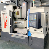 VCM640 table rotative cnc 4ème axe haute précision mini centre de fraisage cnc