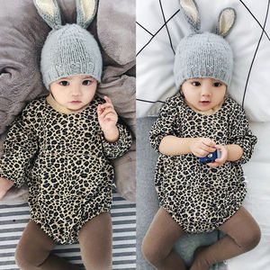 Ropero de bebé con estampado de leopardo, ropa de bebé personalizada, sábana de espuma viscoelástica lavable, vestido para niñas recién nacidas, ropa para niñas - Product Image 5