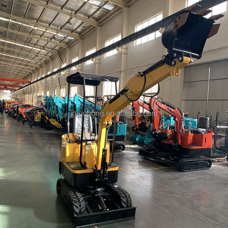 Factory 0.8t 0.9t 1 ton Mini Hydraulic Crawler Excavator with CE EPA