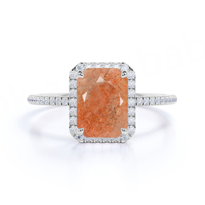 Anillo de Boda de Plata de Ley 925 con Piedra Solar de Alta Calidad, Chapado en Rodio, para Fiesta de Aniversario, Certificado por Terceros - Product Image 4